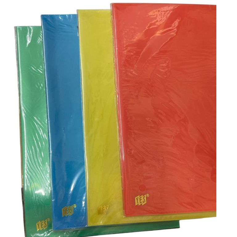 PACOTE COM 10 UNIDADES Pasta Ofício em  Yes A4 (PAPELARIA) DIVERSAS CORES