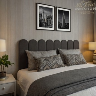 Cabeceira Estofada Modular Decorativa Moderna Nuvem 45x20cm - ENVIO RÁPIDO