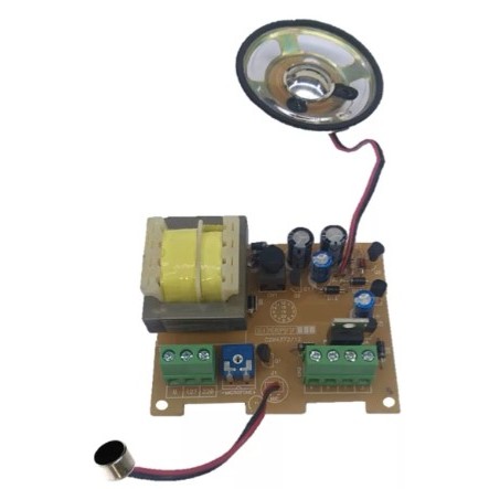 Placa Reposição original HLG Interfone Porteiro Eletronico