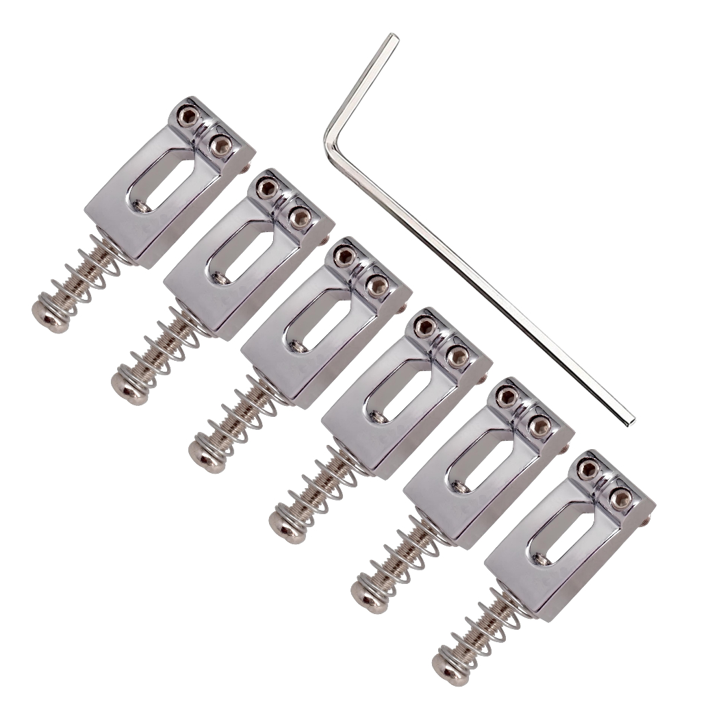 Carrinho Saddle Ponte Guitarra Strato Stratocaster 6Un.