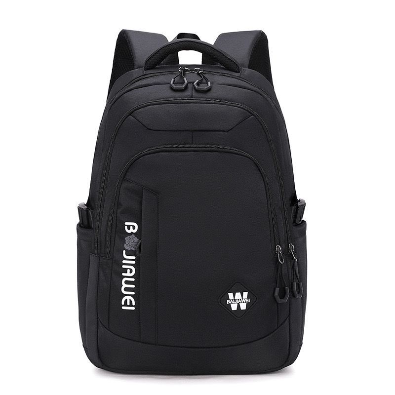 Mochila feminina casual e versátil leve e à prova d'água com grande capacidade para estudantes e computador
