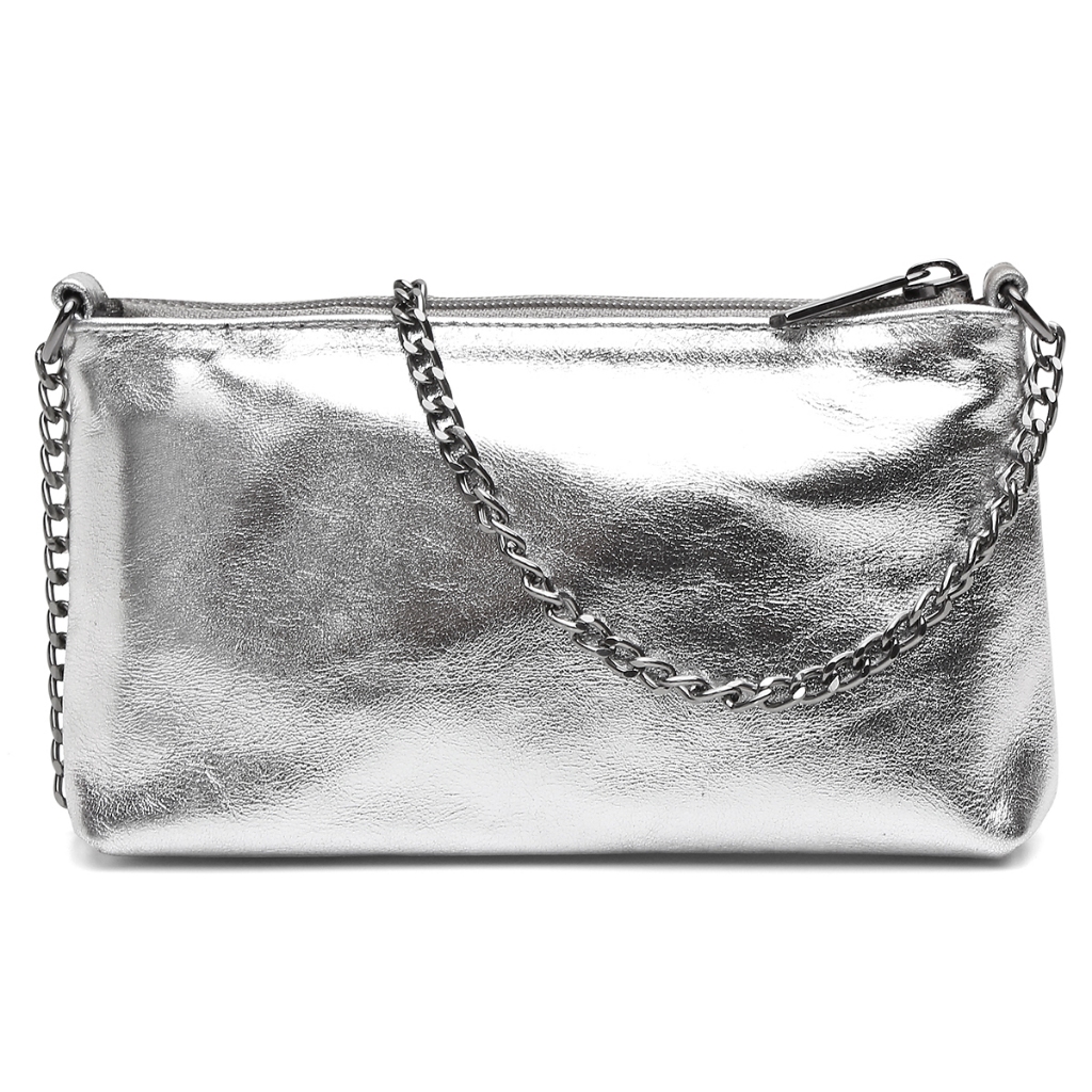 Detalhes do Bolsa Clutch Feminina Isis Em Couro Legitimo