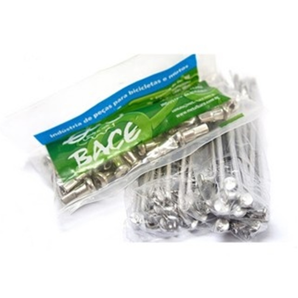 Par Raio Inox 4mm Bace Tenere (dianteiro e Traseiro)