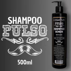 Shampoo Homem Pulso 500ml Cosmetize