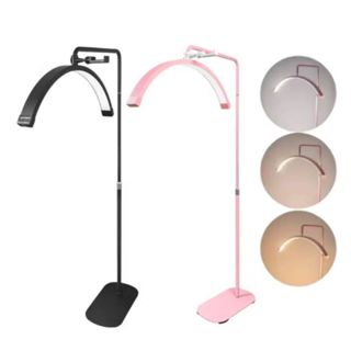 Luminária Arco Meia Lua com Base de Chão Uso para Estética e Decoração em Oferta na Shopee