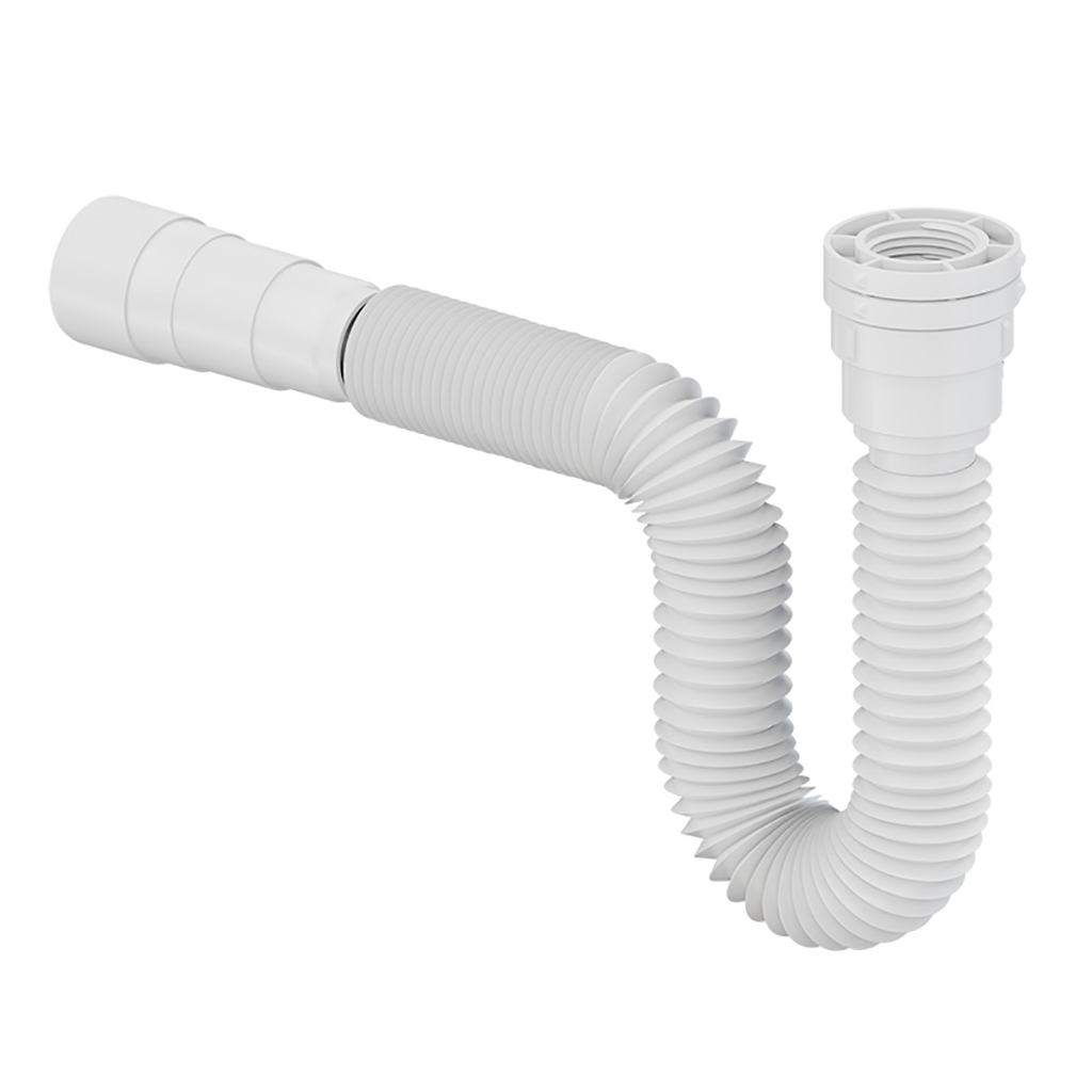 Sifão Universal Simples Extensível 66cm Branco Tigre em Oferta na Shopee