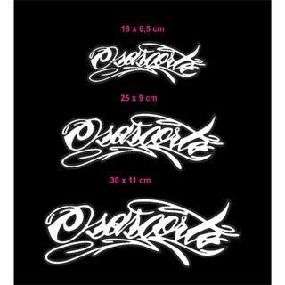 Adesivo Osascorte Para Viseira Capacete Moto Tanque Carro Caminhão em Oferta na Shopee