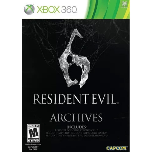 Resident Evil 6 e Arquivos de Expansão P/ XBOX360 (LTU/LT/JTAG/RGH)