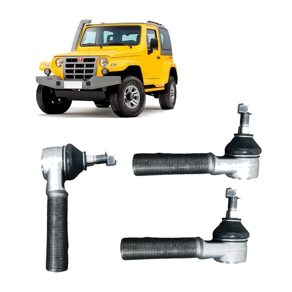 Kit 3 Terminais Ponteira Direção Troller T4 2001 2002 2003 2004 2005 2006 2007 2008 2009 2010 A 2014