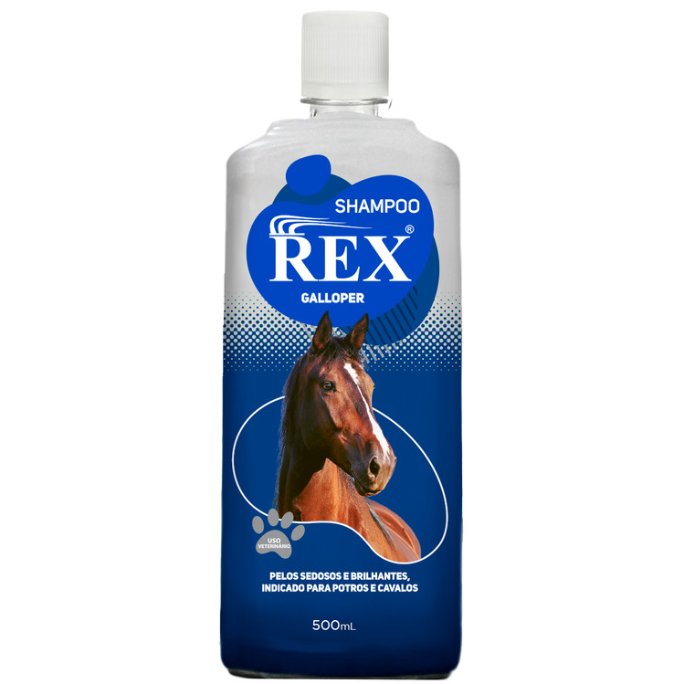 Shampoo Cavalo Crescer Cabelos Pelos Crina Galloper 500ml