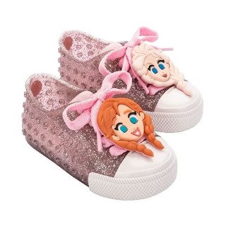 Mini Melissa Polibolha II + Disney - Rosa Glitter - 100% Original