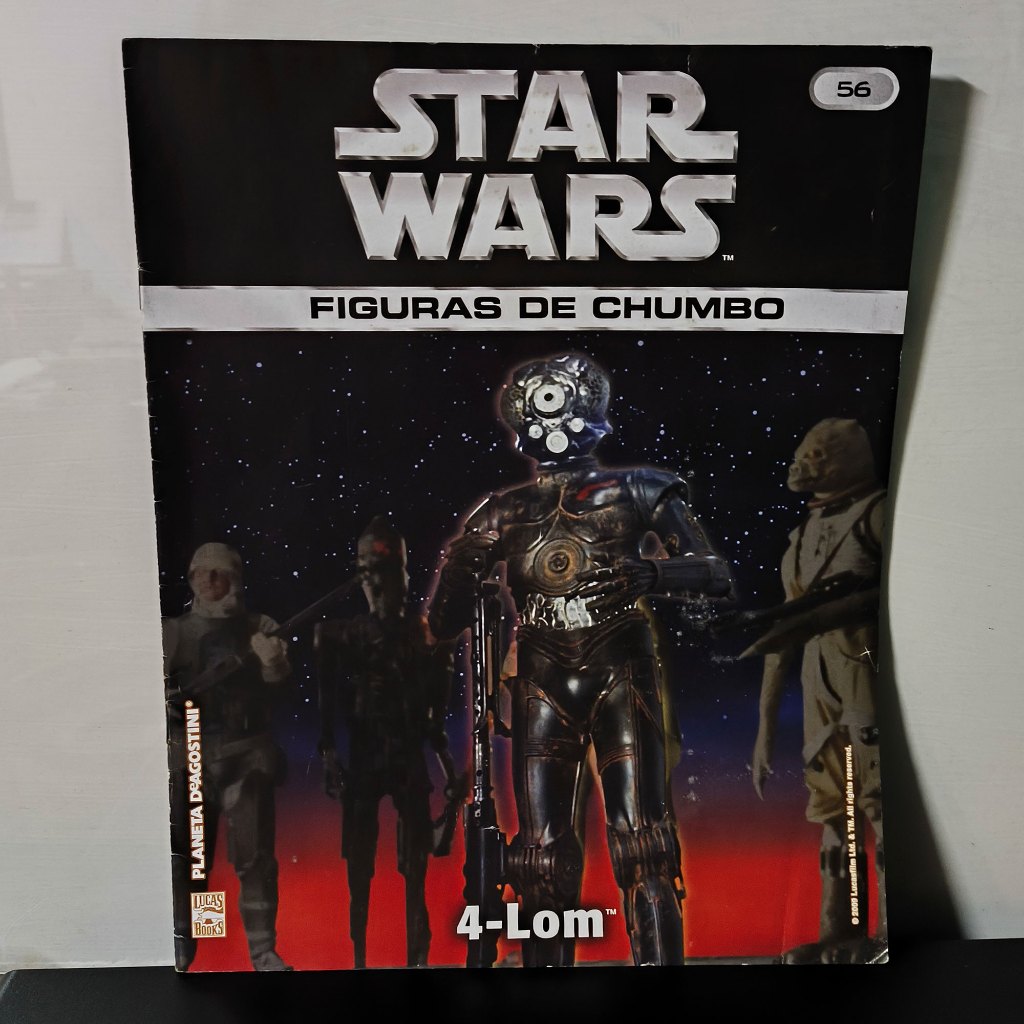 Revista nº 56 da série Star Wars - Personagem 4-Lom