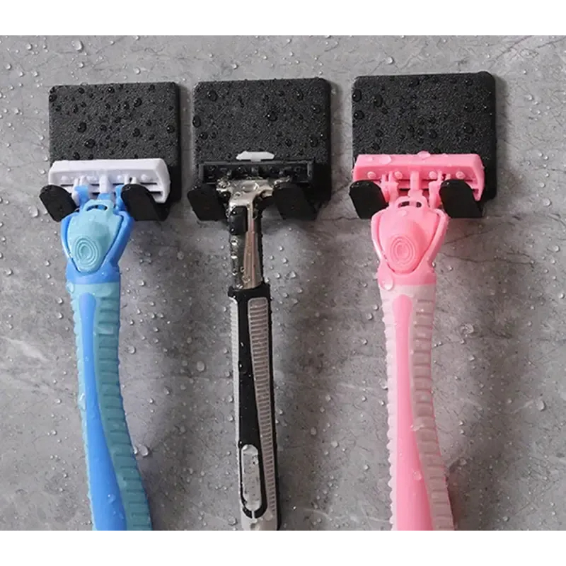 Suporte para Barbeador - 3 Unidades - Organização e Proteção para Seu Acessório de Barbeiro