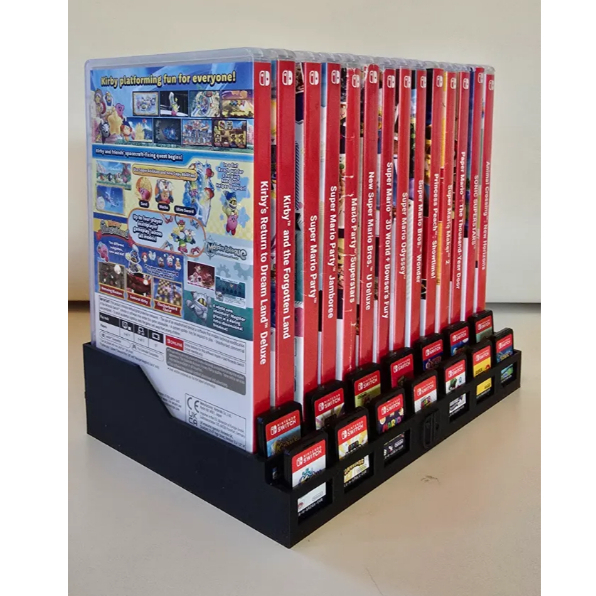Suporte para Jogos de Nintendo Switch - Organização e Acesso Fácil para Seus Jogos - Suporta até 14 jogos Nintendo Switc