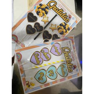 TOPO DE BOLO ESPECIAL GRATIDÃO (PAPEL FOTOGRÁFICO) em Oferta na Shopee