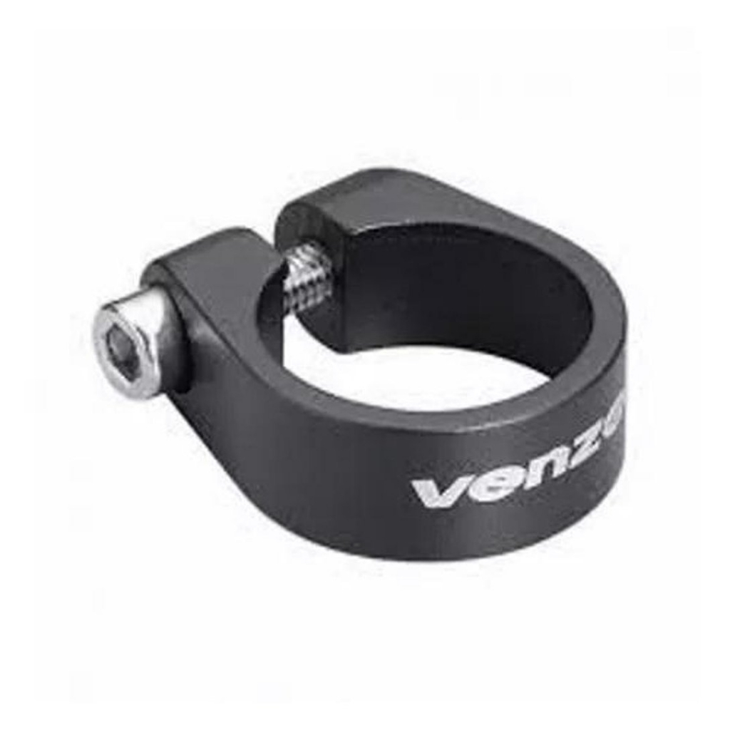 Abraçadeira Canote Selim 31.8mm Parafuso - Venzo - Preto