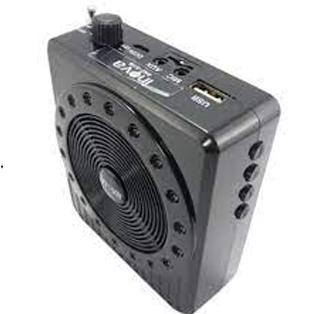 Caixa De Som Cintura Portatil  Fm Micro SD Pen Drive PEGA MICROFONE em Oferta na Shopee