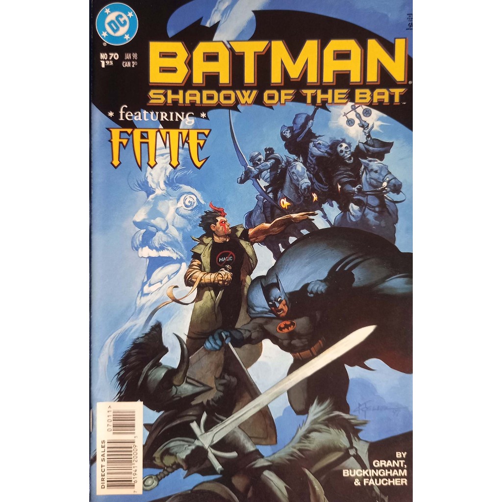 HQ DC Batman Shadow of the Bat 70 - Importado - DC Comics 1998