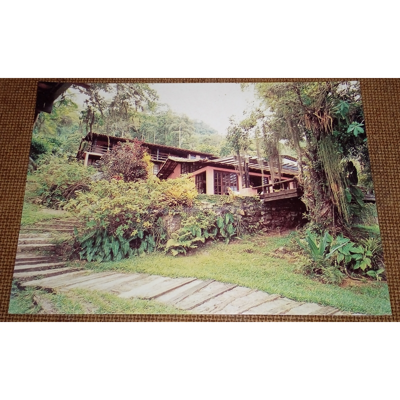 Cartão Postal Vista Exterior Subsede Náutica Iate Clube Jardim Guanabara