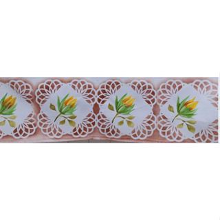Stencil-Molde Vazado-Sueli Andrade- n. 589 imitação crochê, renda, barrado em Oferta na Shopee