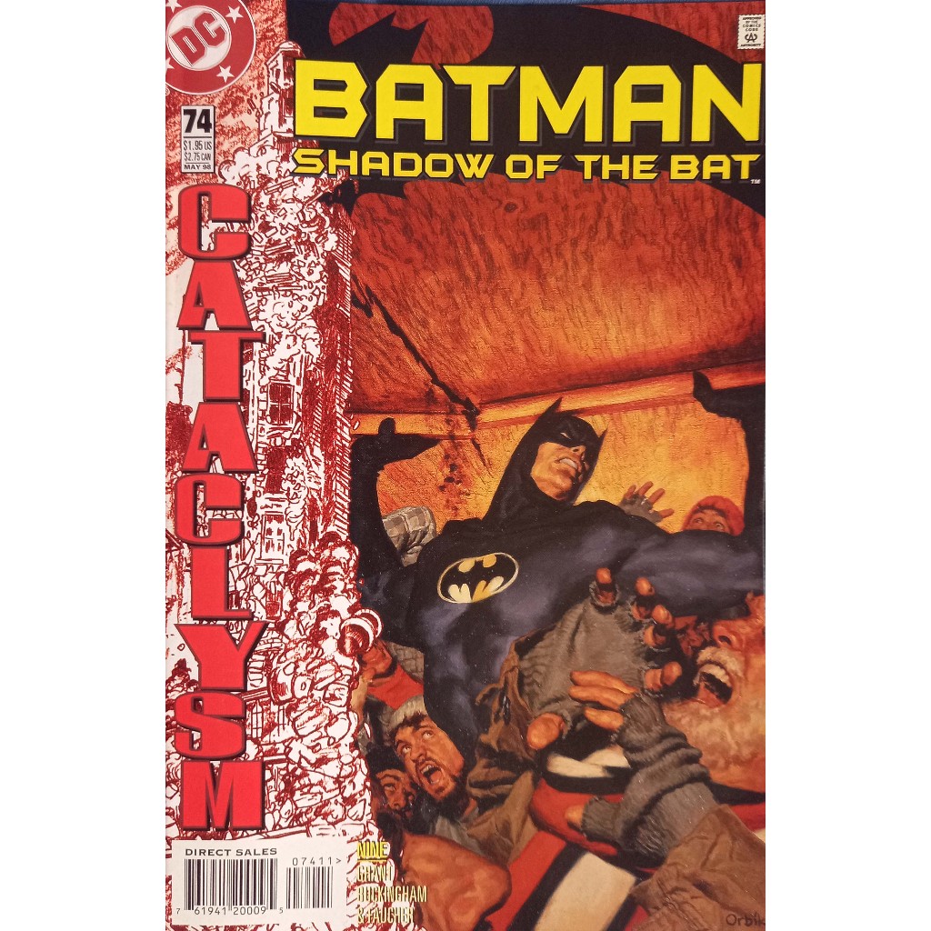 HQ DC Batman Shadow of the Bat 74 - Importado - DC Comics 1998