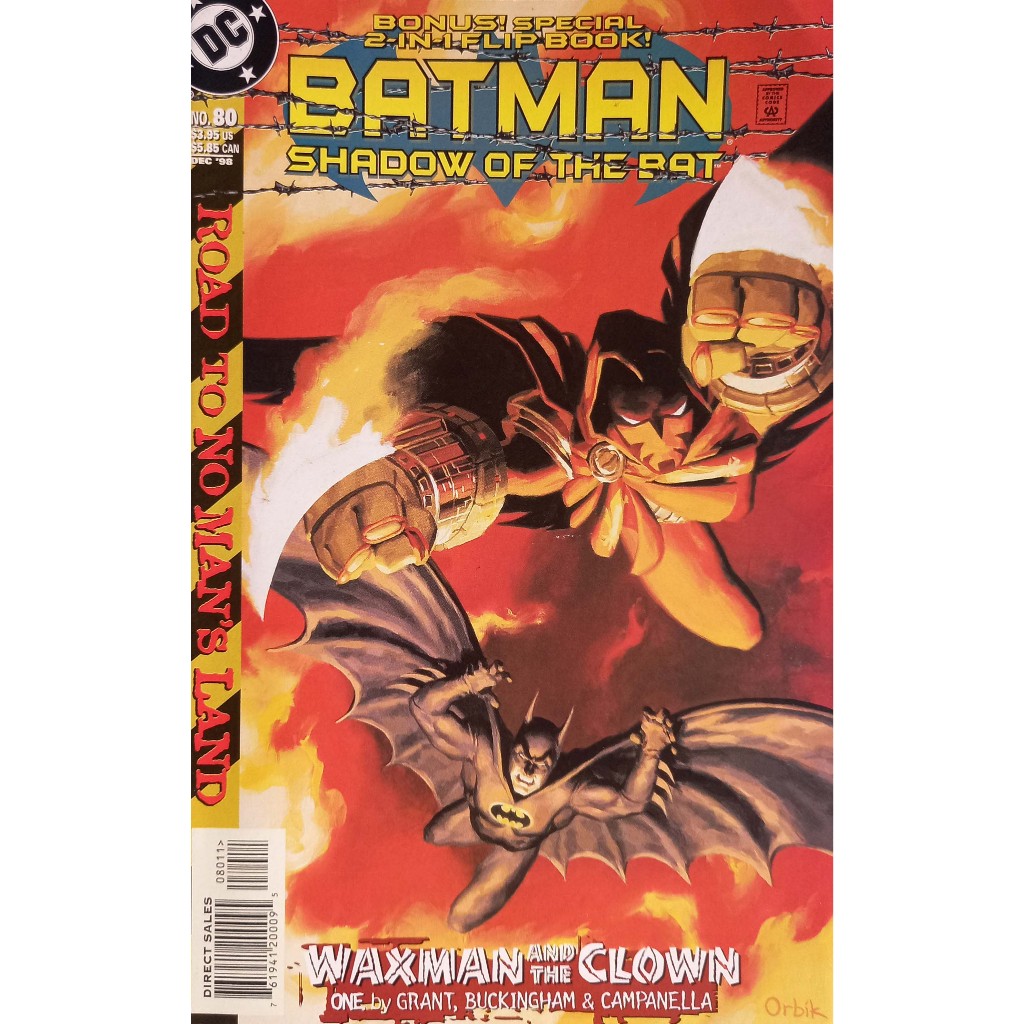 HQ DC Batman Shadow of the Bat 80 - Importado - DC Comics 1998