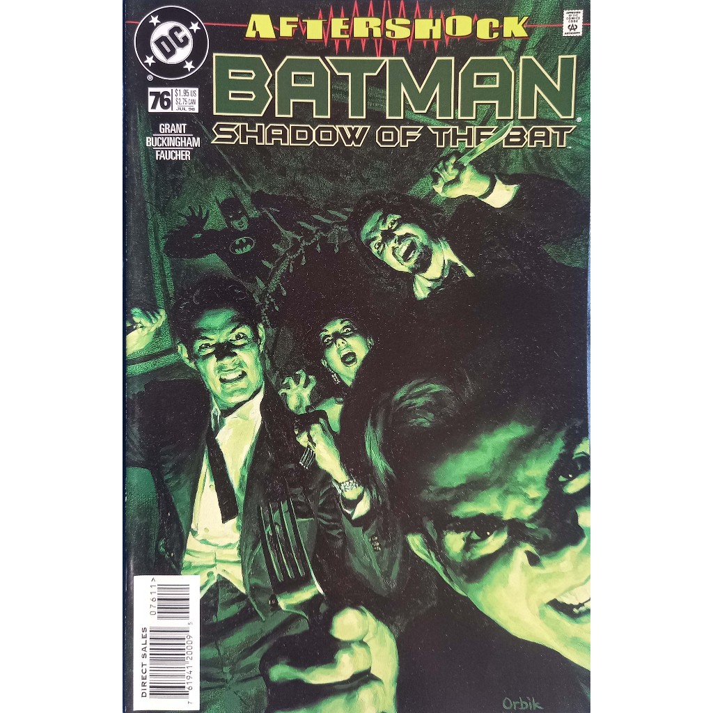 HQ DC Batman Shadow of the Bat 76 - Importado - DC Comics 1998