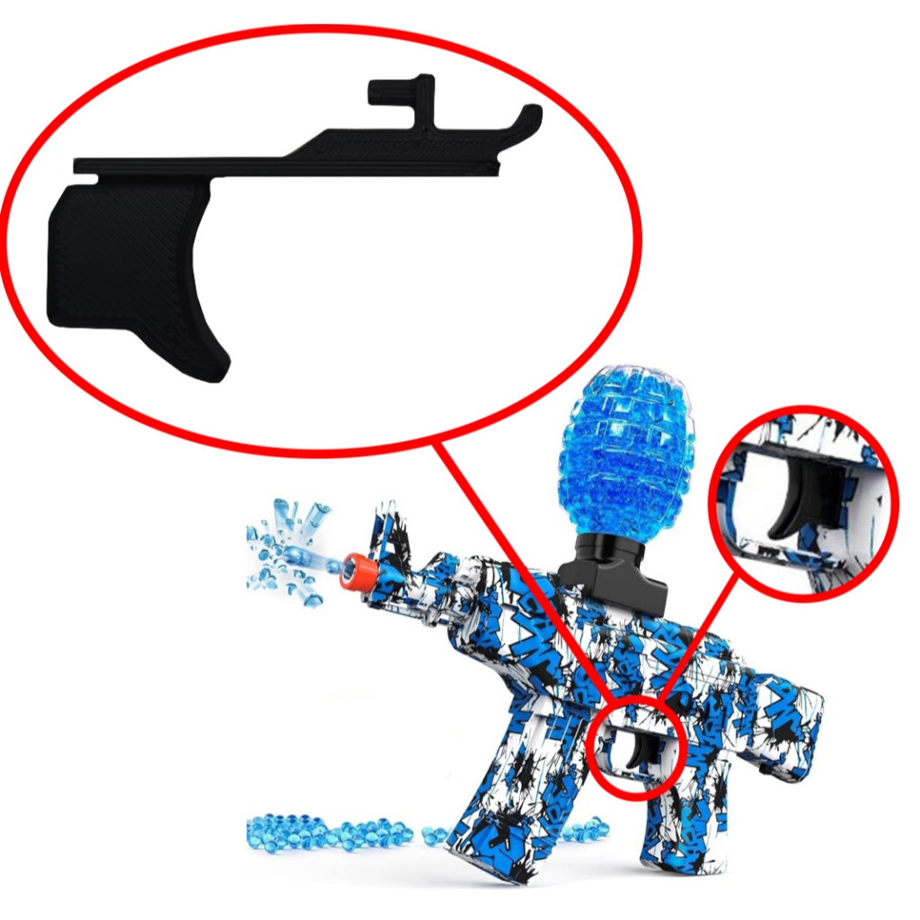 Gatilho blaster Lança Bolinhas De Gel Elétrica Pistola de gel Arminha de gel AK47 MODELO 1