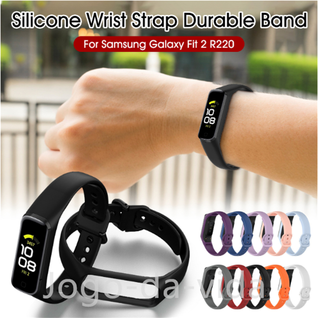 Pulseira de silicone Colorida para Samsung Galaxy Fit 2 Sm-R220