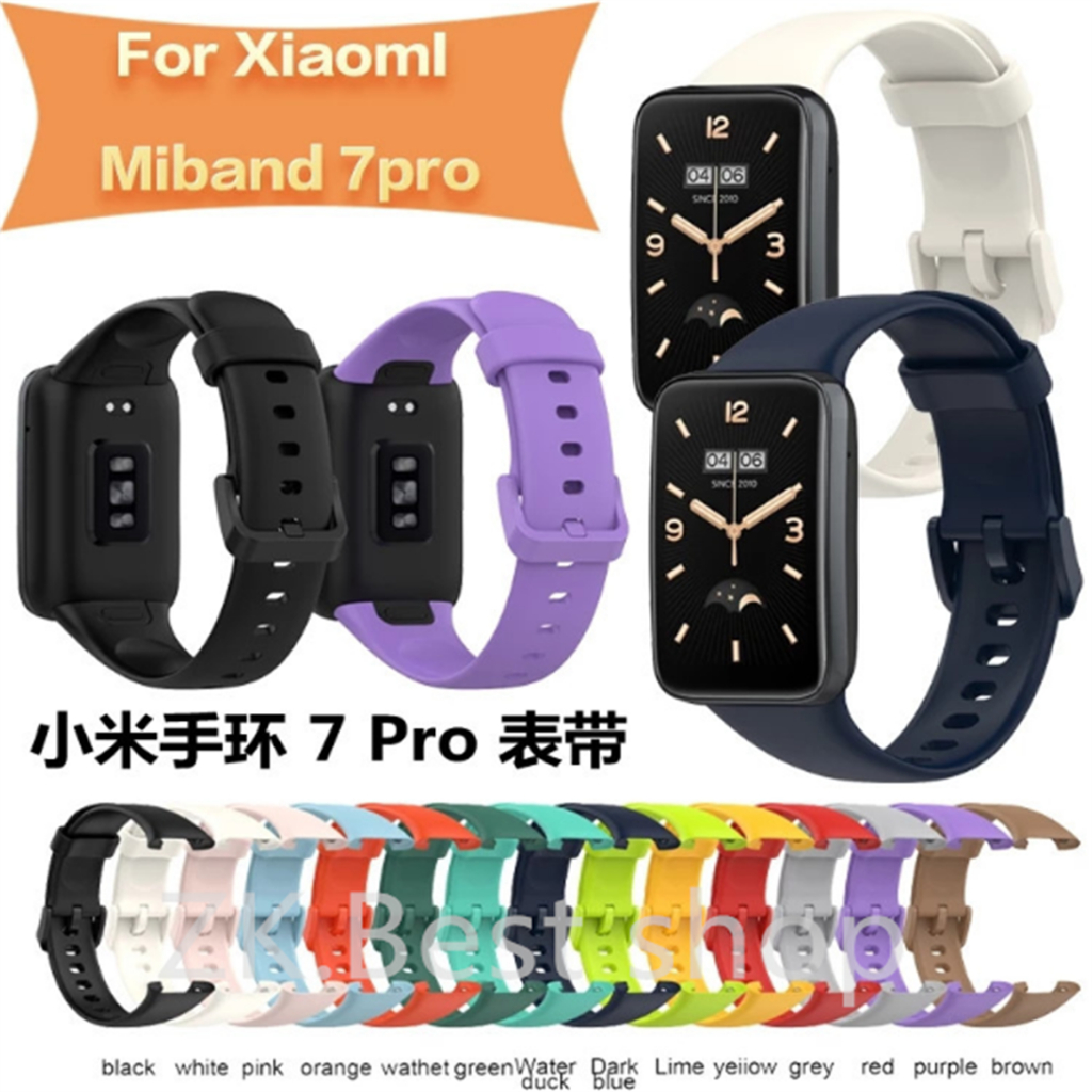 Pulseira de Silicone  Sport Para Xiaomi Band 7 Pro
