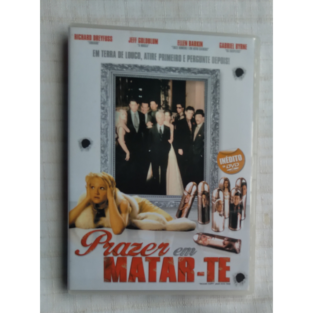 Dvd Prazer em Matar-te (original)