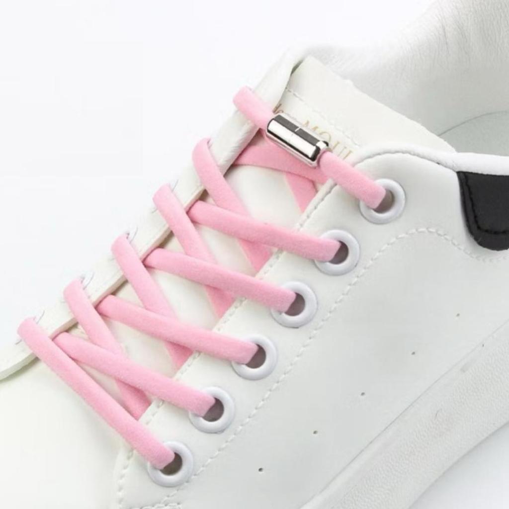 Cadarços elástico sem precisar amarrar com fecho rosca cores Color Candy para adultos e crianças em Oferta na Shopee