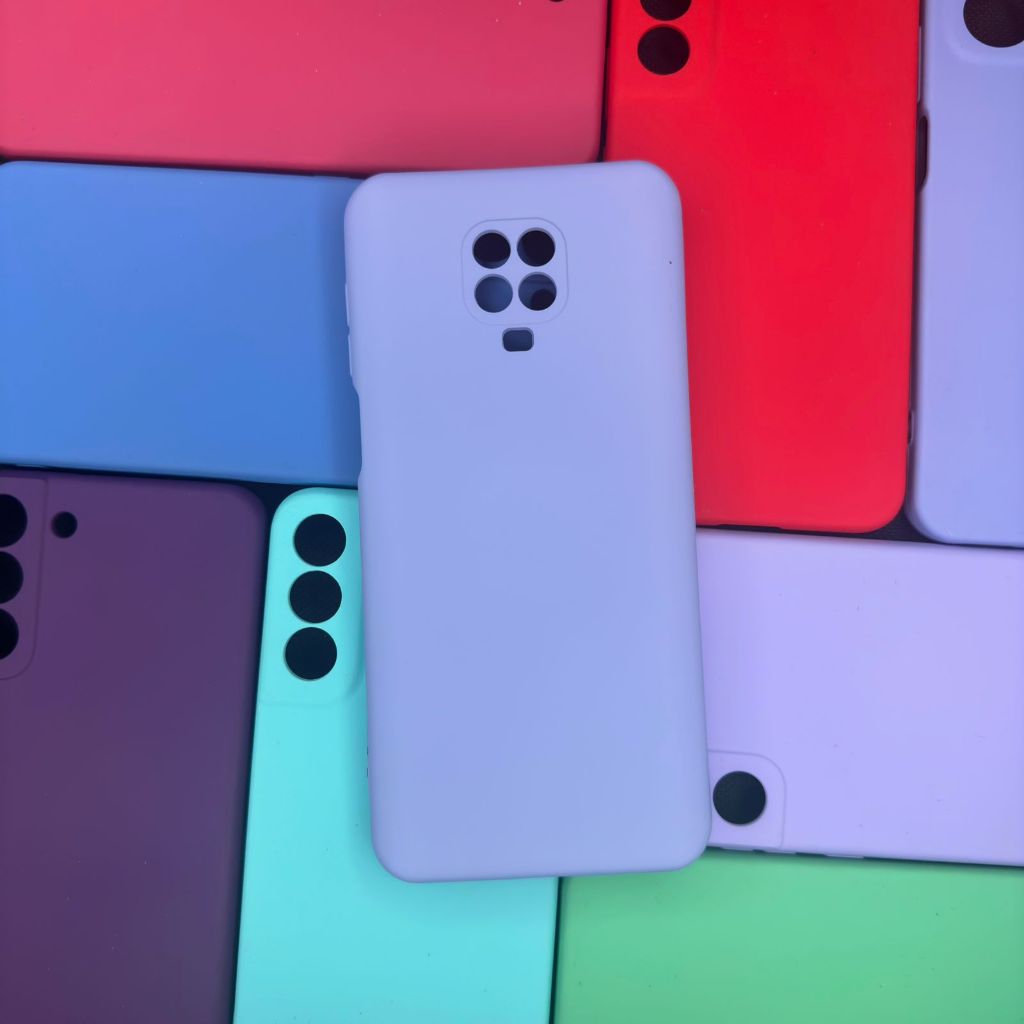 Kit Capa + Pelicula 3D ou Somente 1 capinha Para Xiaomi Note 9S Note 9 Pro Capinha Aveludada Case em Oferta na Shopee