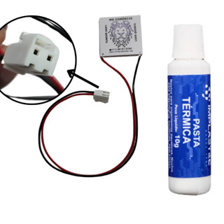 Pastilha Placa Peltier + Pasta Termica Com Plug Placa Bebedouro Purificador Adega Vinho em Oferta na Shopee