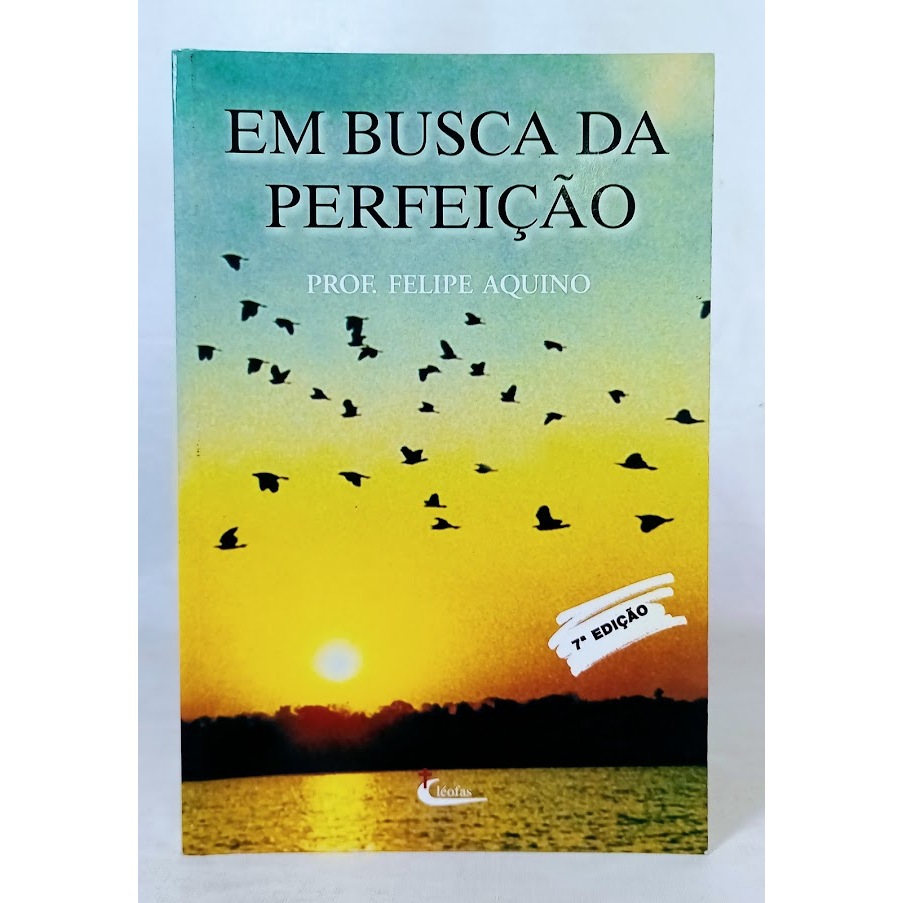 Livro Em Busca da perfeição	Prof Felipe Aquino