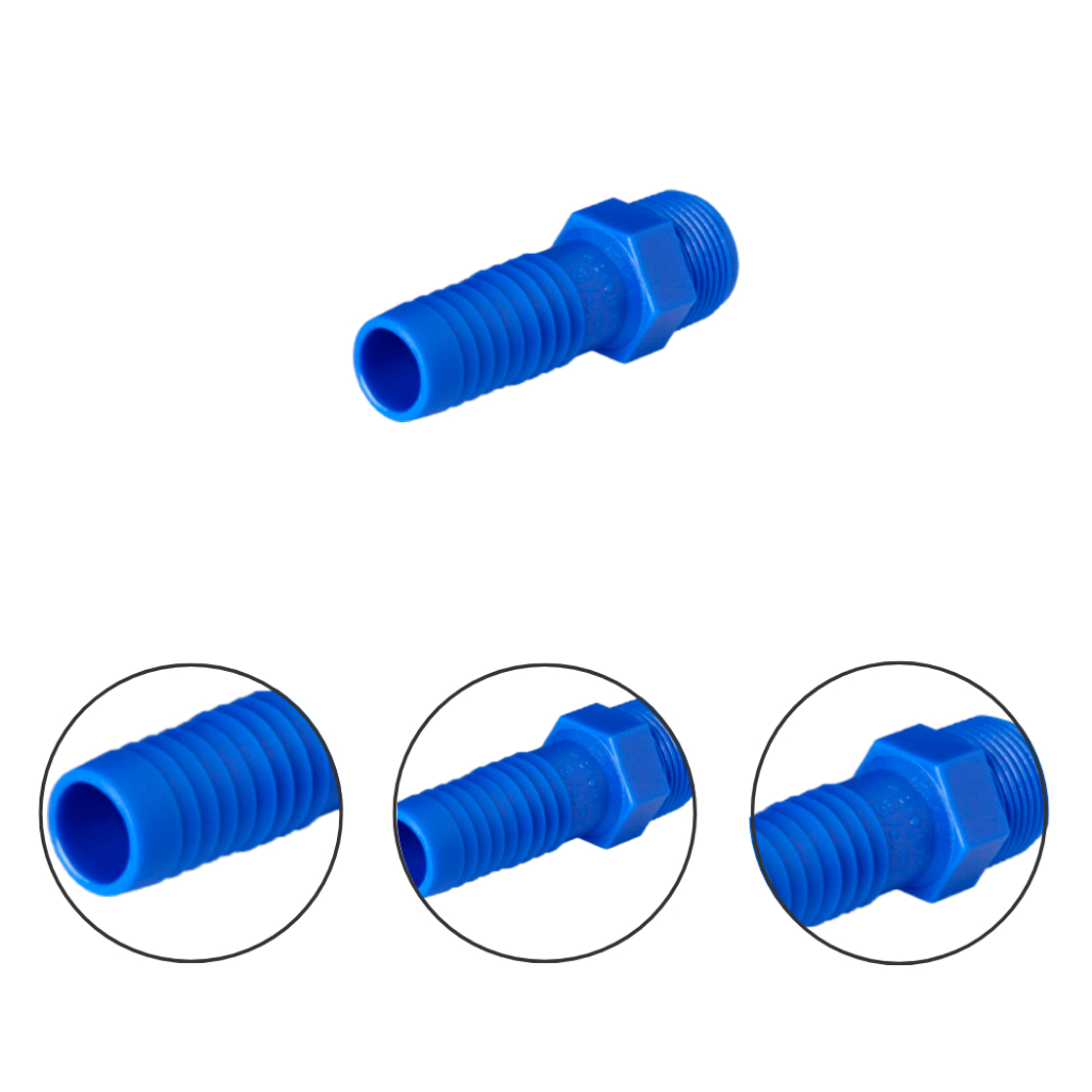Adaptador Rosca Externa Para Mangueira Polietileno de 3/4 ``