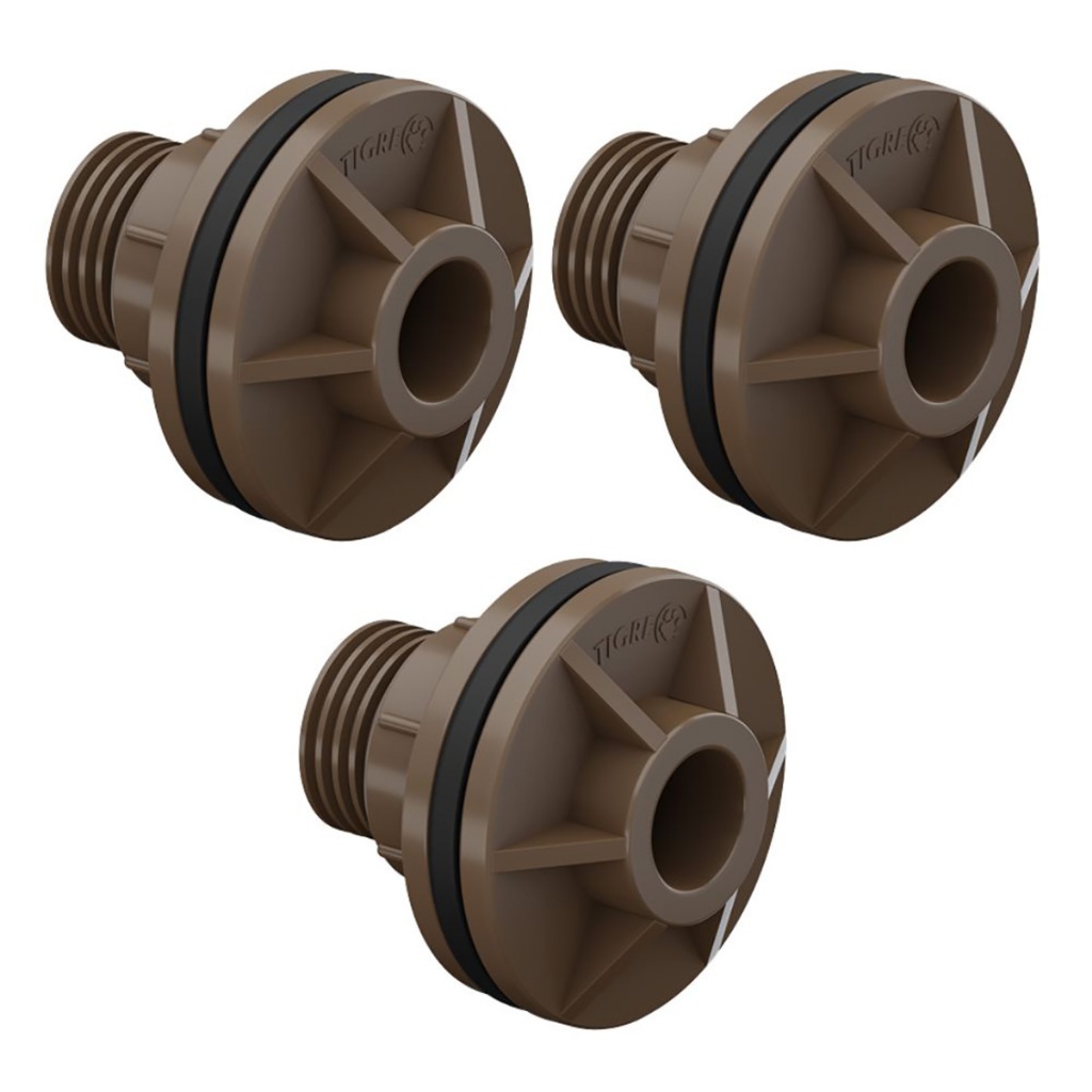 Adaptador Flange PVC Soldável Com Anel 40mm x 1.1/4" Tigre - Home & Living