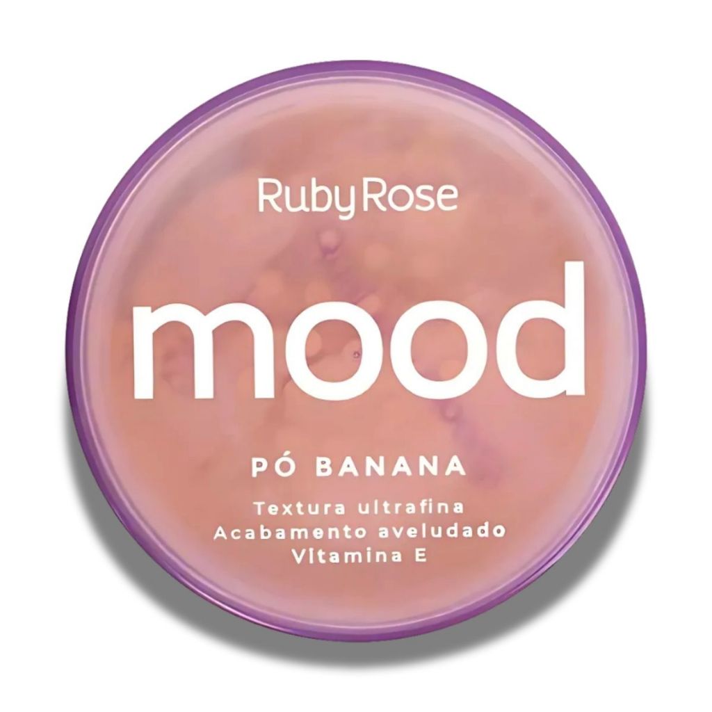 Pó Banana Feels Mood Ruby Rose Efeito Aveludado HB851