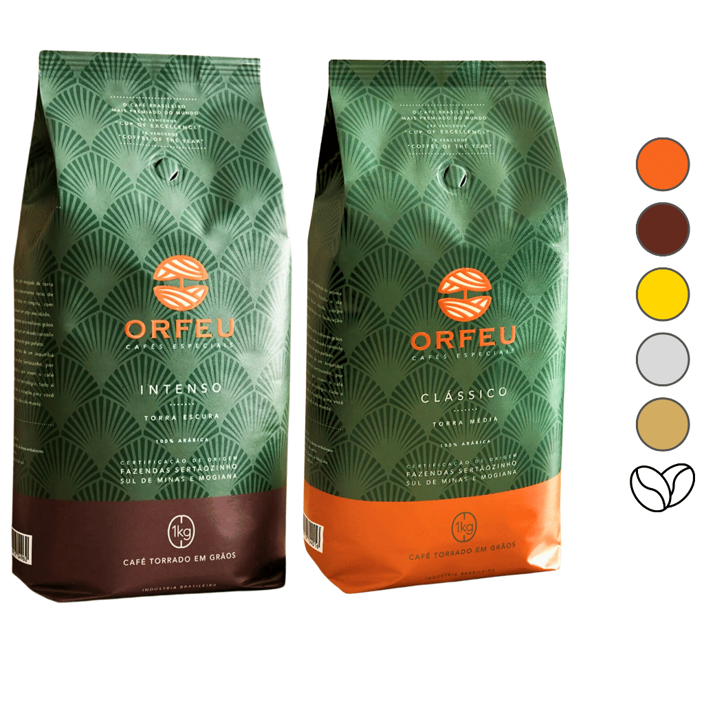 Café Orfeu Especial Torrado Em Grãos 100% Arábica em Oferta na Shopee