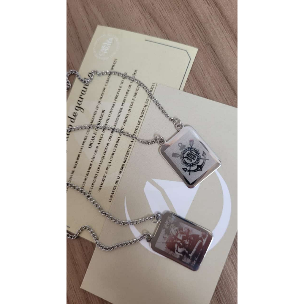 Corrente Corinthians São Jorge: Onde Comprar | BuscaProdutos