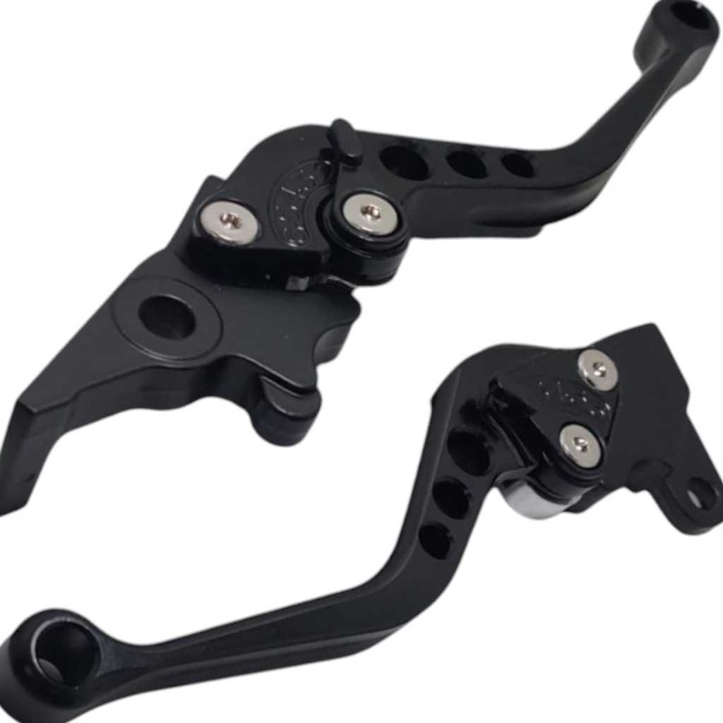 Par Manete Esportivo Honda Cbx Twister 250 2001 a 2008 Cb 300 2009 a 2015 Aluminio — imagem 2 de 2