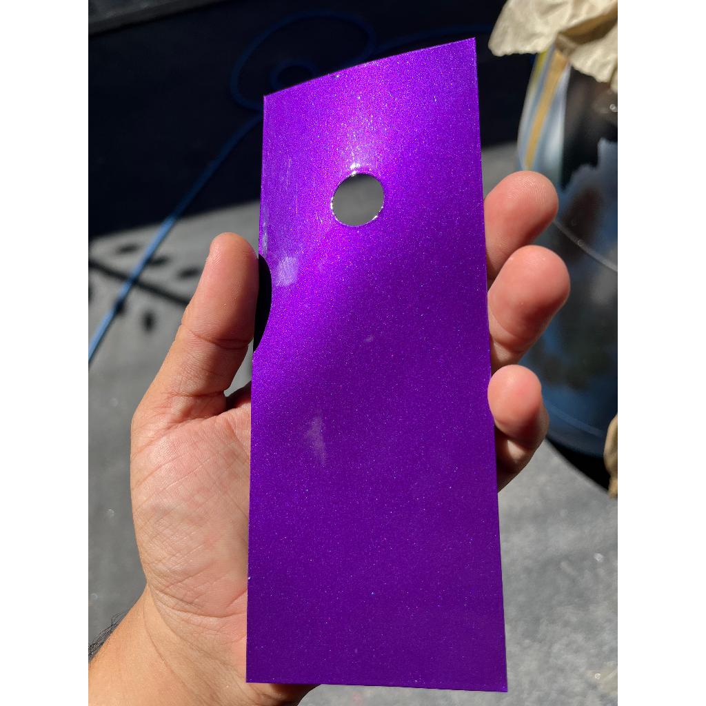 Tinta automotiva base poliester Roxo Galaxy Purple perolizado/metalico  carro moto