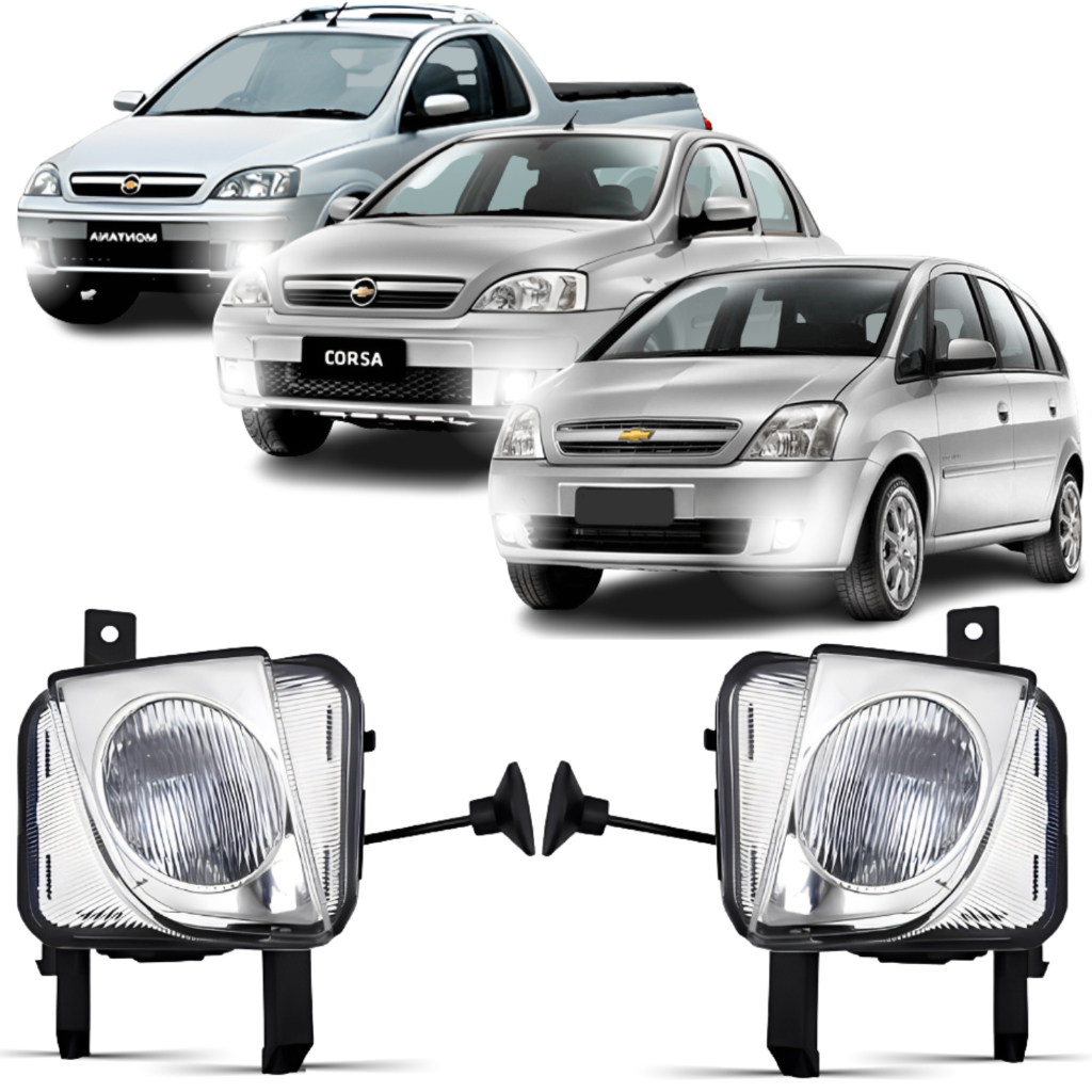 Farol Milha Corsa Montana Meriva 2003 2004 2005 Á 2012