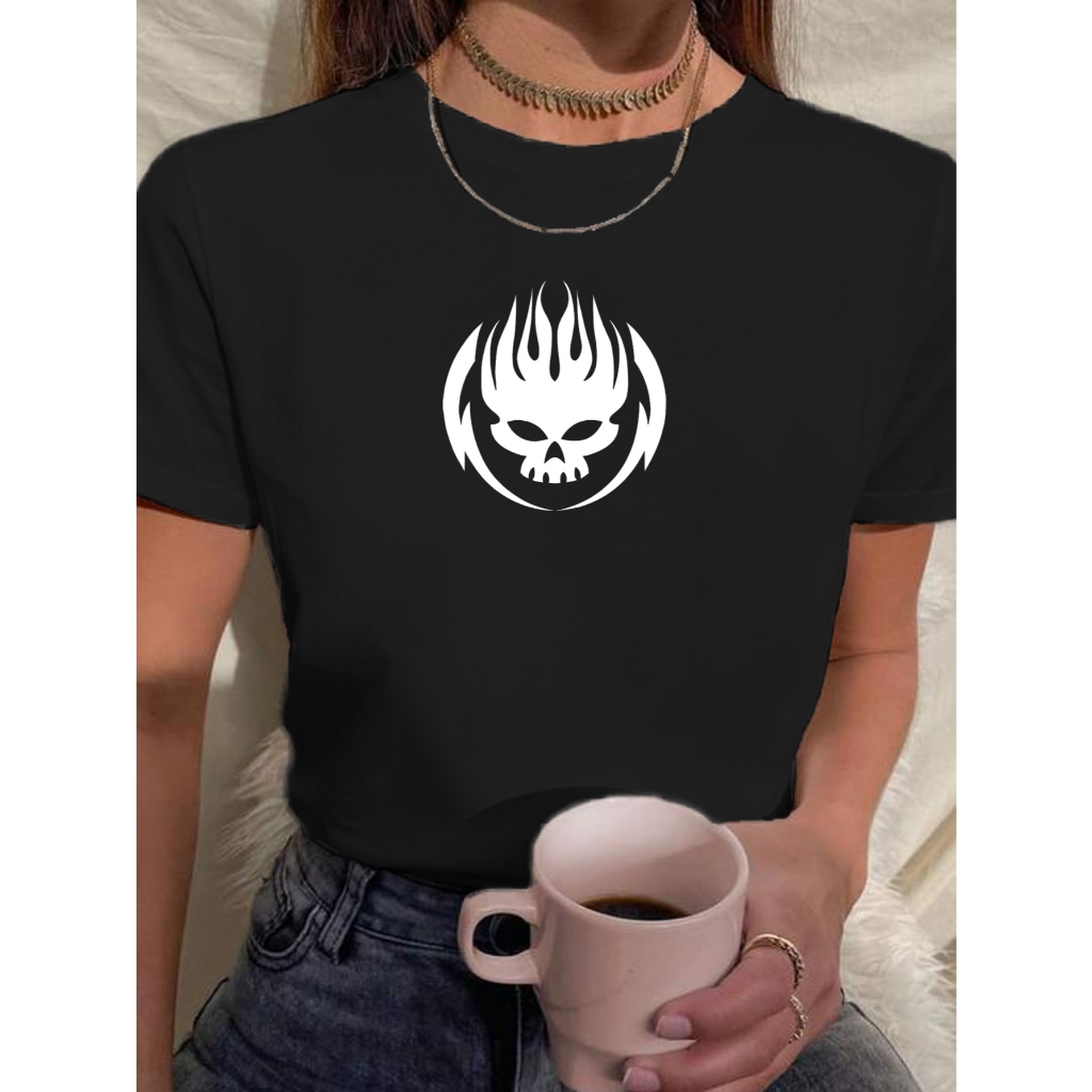 Camiseta T Shirt Babylook Feminina The Offspring Simbolo 100% Algodão Premium