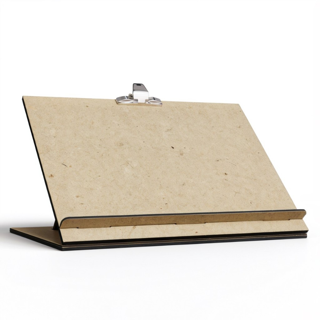 Plano Inclinado Suporte Leitura Escrita Desenho Livros Mesa De Estudos Prancheta