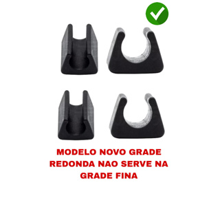 Novo kit 16 suporte silicone compativel Consul, e outros modelos  consulte campo mensagens grade redonda em Oferta na Shopee