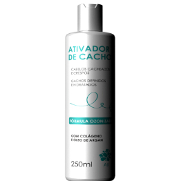 Ativador E Modelador Anti-frizz Cachos 250ml - Atlântica Natural com ozônio