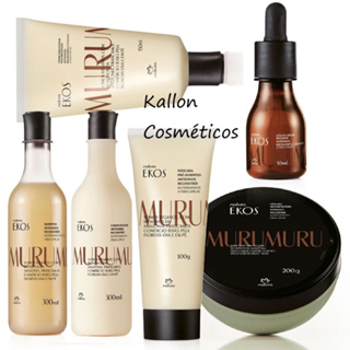 Linha Ekos Murumuru Shampoo, Condicionador, Creme de Pentear, Mascara Reconstrutora, Pré Shampo, Sérum Noturno Nutritivo em Oferta na Shopee