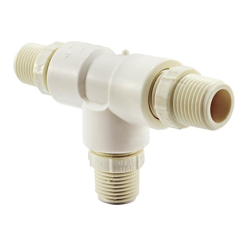 Adaptador T Abs Para Torneira + 3 Niple E Tee 1/2 Roscavel em Oferta na Shopee