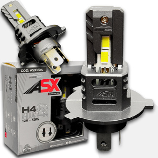 Par De Lampada De Led Asx Plug-In 12V 50W 7500 Lumens 6000K em Oferta na Shopee